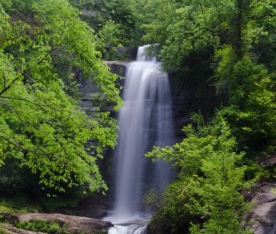 As yo see it
From the observation deck this part would be located on your left and maybe considered the main kpart of the pair of falls.
