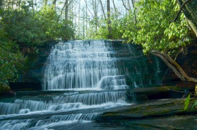 Falls On Brogden Creek**
Brogden Creek is just up the hill from Brevard about a mile and a half. Unusually nice Jan 6,2014 day for  and OA take a hike.

Found this falls to bu way under rated for photos.
