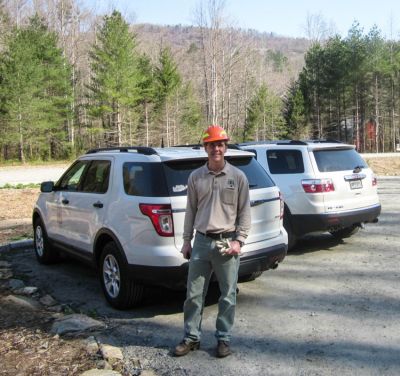 Forest Service
Met this man at the Catawba Falls, NC trail head.

I'll use him to just say thanks to the U.S. Forest Service for all their work on our trails.
 Because of their work we have access to one of the worlds great resources, the United States Forest.

If he lets me know his name I'll make him a CREW MEMBER, a distinction most try to avoid.
