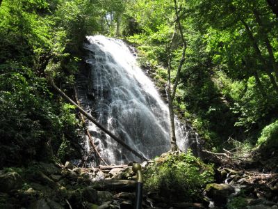 Roaming Knob Visits Crabtree
I am NOT stalking the Roaming Knob. Purely coincidence he shows up in lots of places I just happened to be.

Here he is at Crabtree Falls, just off the Blue Ridge Parkway.

