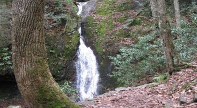 Backbone
Backbone Falls is located just inside Tennesse, near the Virginia border.
