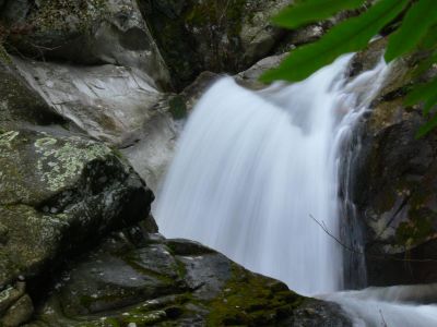 Top
The top of devil's creek falls, main falls.
