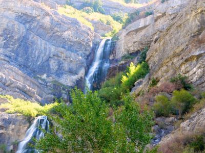 Both Plunges
Photos really do not do Brdal Veil justice. These are huge cliffs with two 600 ft plunges.
