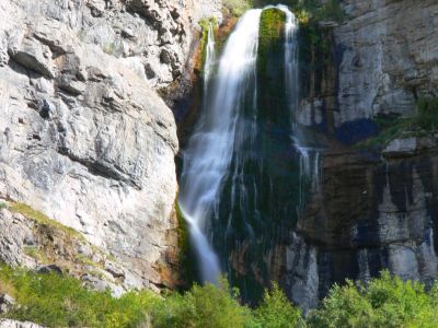 Lower Bridal Beil
A two tiered falls, this being the lower falls.
