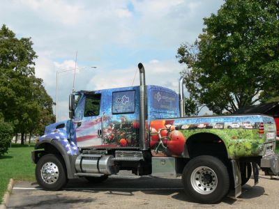 Every Boy's Sream
Met the driver of this vehicle on the way to  the C & O Towpath  bicycle trip in September 2011.

BJ just looked at me and simply said "NO".
