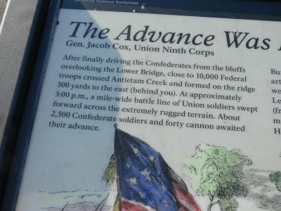 Why we came!
The battle of Antietam was fought at Sharpsburg, MD. along the route of the C & O Canal Tow Path BJ and I are currently riding.
