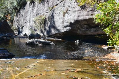 Red Butt Downstream
The last listed falls below Red Butt is downstream and called Lichen Falls.
