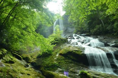 This Is Waterfallin
Nothing like seeing a new waterfall, this one in North Carolina and one of the most dangerous I have been to.

See the difference between Hiking and Waterfallin?
